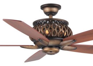 Wind River WR1431 Estela 52" 5 Blade Hanging Indoor Ceiling Fan - French Beige