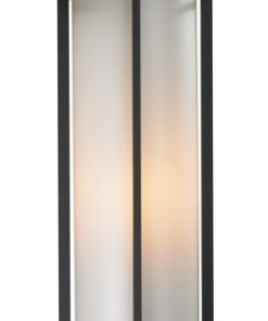 Z-Lite 529PHB Woodland 1 Light Outdoor Post Light - Black