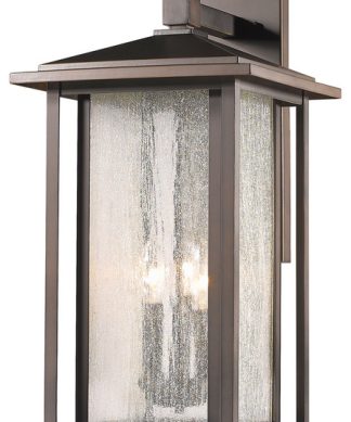 Wall Sconce 3-Light With Oil Rubbed Bronze, Aluminum, Candelabra, 12", 180W