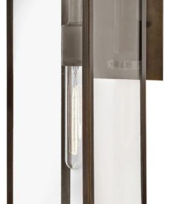 1 Light Medium Outdoor Wall Lantern in Transitional Style - 6 Inches Wide by