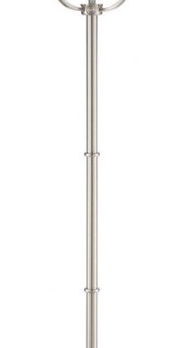 3 Light Medium Floor Lamp Brushed Nickel 3 Light Medium Floor Lamp - Floor