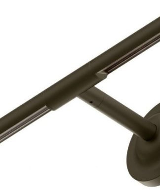 16.5 Inch 13W 1 LED Small Sign Light Bronze Bronze Finish Clear Glass