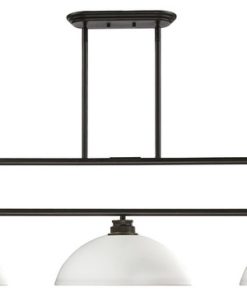 3 Light Island/Billiard Light Olde Bronze