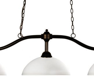 Z-Lite 147BRZ-DMO14 Chance - Three Light Billiard
