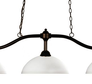 Z-Lite 3 Light Billiard Light, Bronze, 147BRZ-DMO14