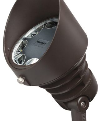 120V LED Landscape Light, 29W, 4200K, 35 Degrees, Flood, 6.5"x4.5"x5.5"