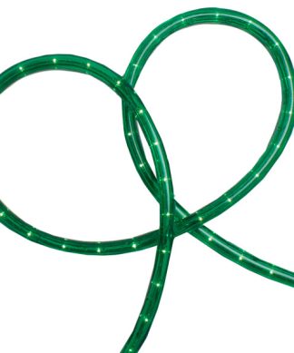 18ft Green Incandescent Christmas Rope Lights
