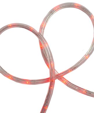 18' Red LED Christmas Rope Lights
