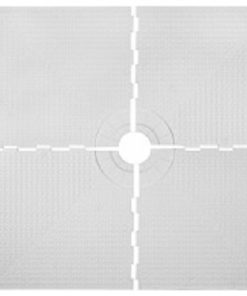 72" x 72" TruSlope Pre-formed Shower Tray - Center Drain